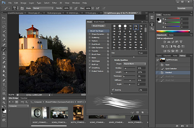 Editing with Adobe Photoshop