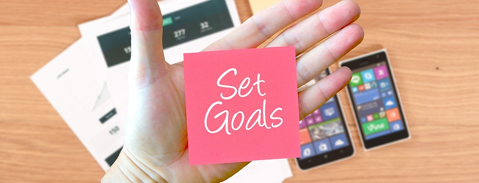 Set goals for content marketing