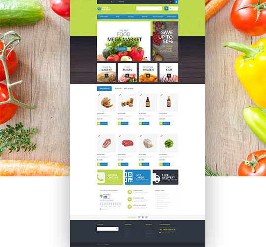 Online Grocery and Food