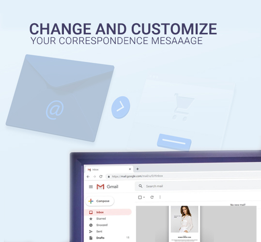 Change and customize your correspondence messages
