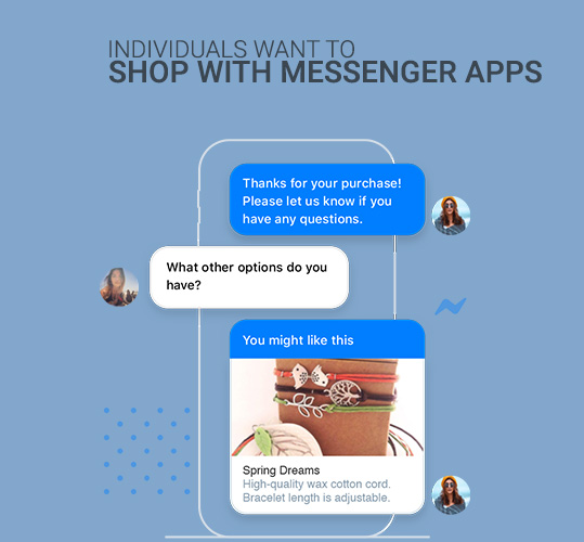 Individuals want to shop with messenger apps