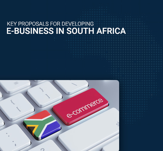 Key proposals for developing e-business in South Africa