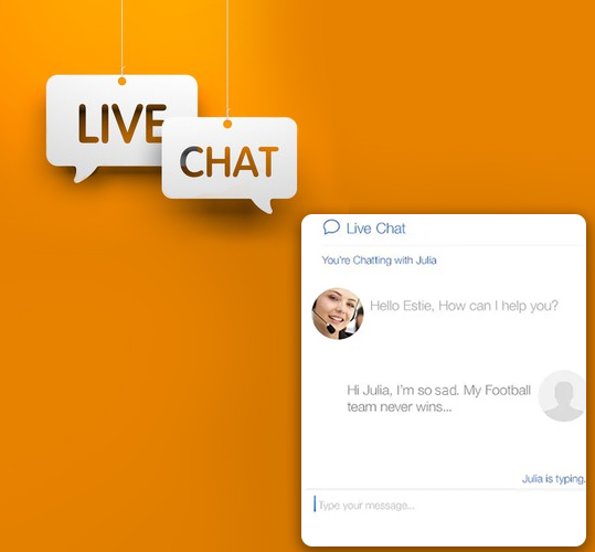 Offer live chat