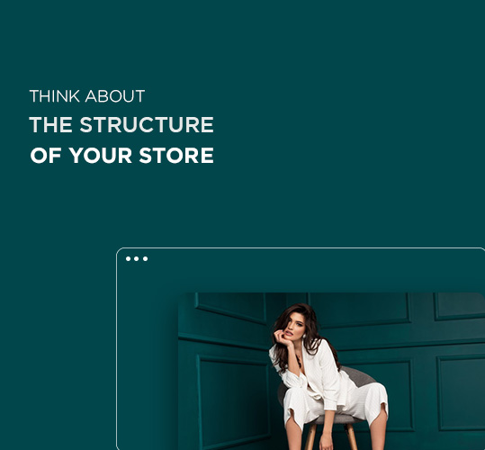 Think about the structure of your store