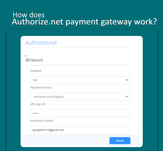 How does Authorize.net payment gateway work