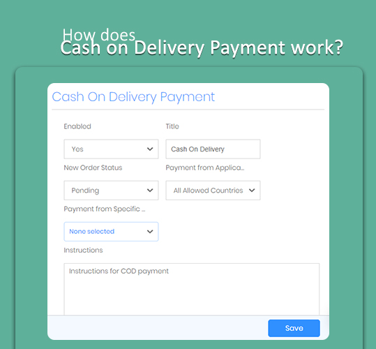 How does Cash on Delivery Payment work?