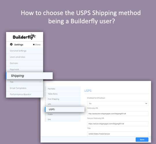 how to choose the usps shipping method