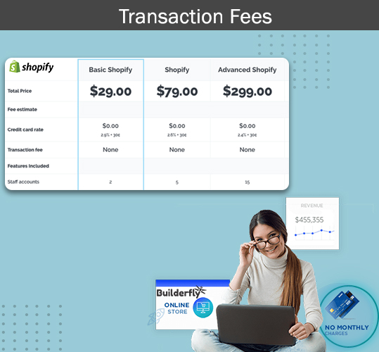 No transaction fees at Builderfly platform