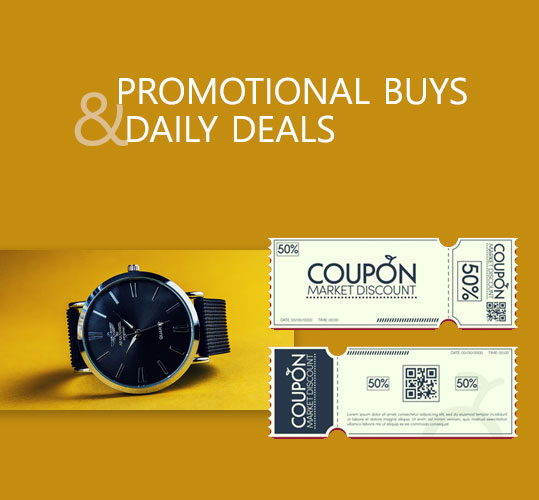 Promotional buys and daily deals in ecommerce