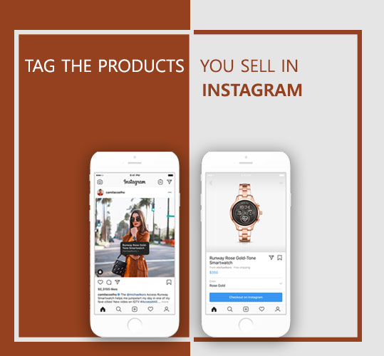 Tag the products you sell on Instagram