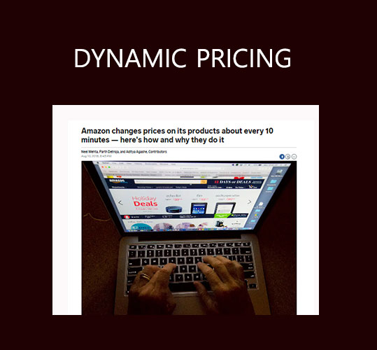 dynamic pricing in ecommerce