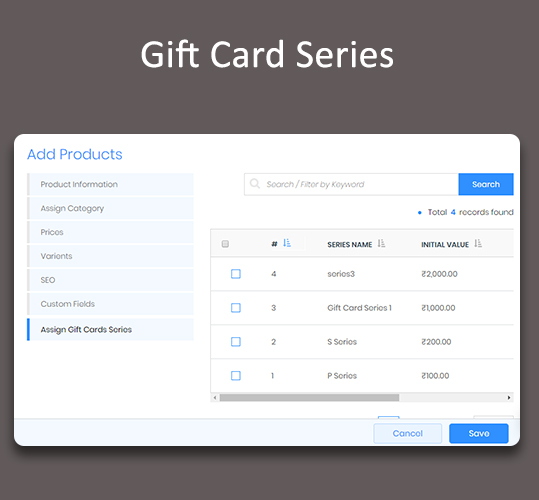 Gift Card Series