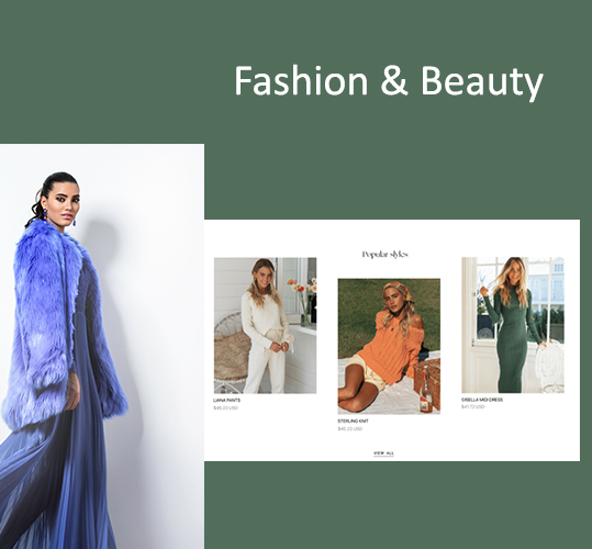 Fashion & Beauty - ecommerce business idea
