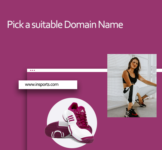 Pick a suitable domain name